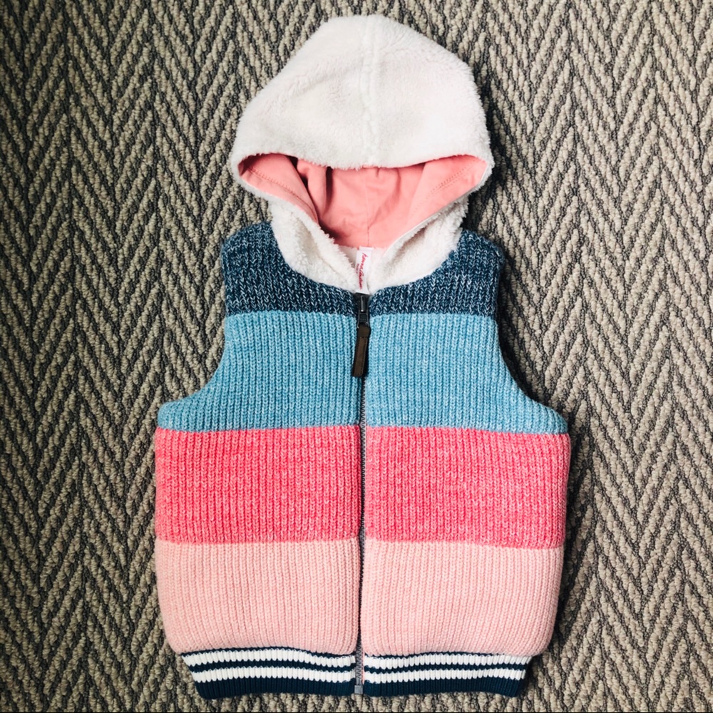 Hanna andersson girls vest size 100/ 3t